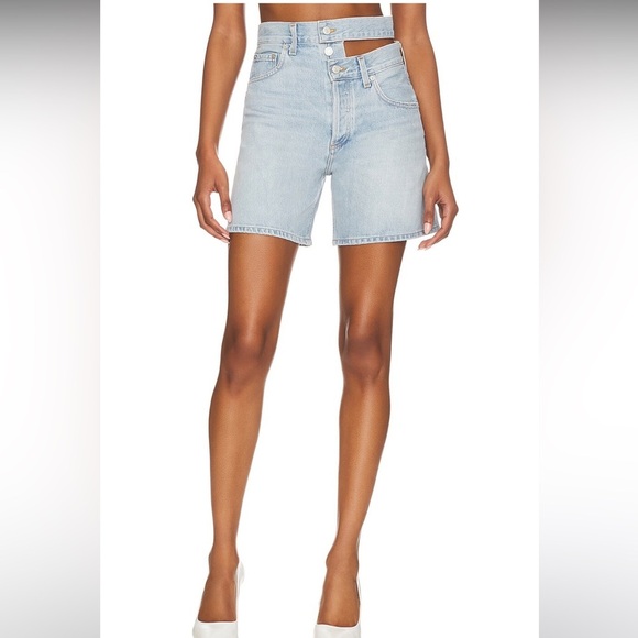 AGolde Broken Waistband Shorts Size 29 NWT - Picture 1 of 16